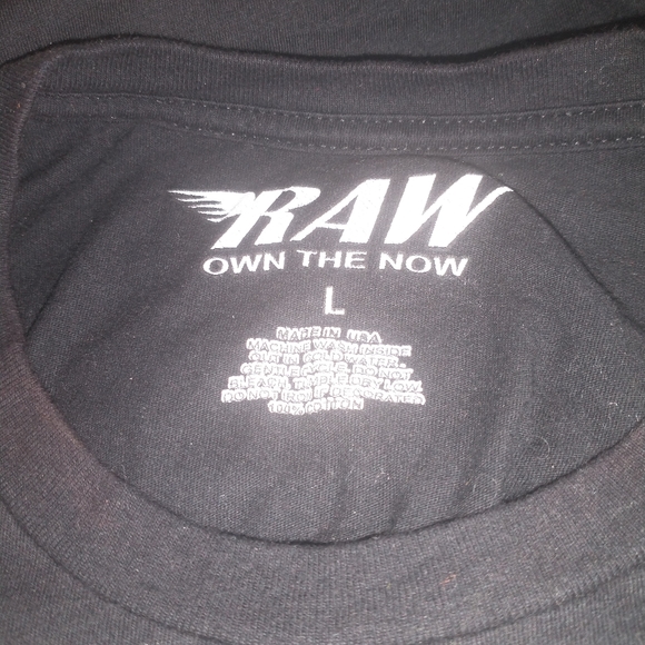 UNIQUE NIPSEY HUSSLE EMBROIDERED SHIRT FROM "RAW" OWN THE NOW BRAND SIZE L - Picture 10 of 12